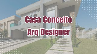 Casa Conceito Arq Designer [upl. by Panaggio]