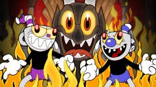 THE DEVILS END  Cuphead FINALE All Endings [upl. by Aronle74]