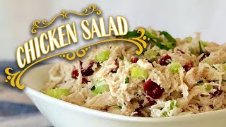 Easy At Home Lemon Tarragon Chicken Salad Recipe 🍗 [upl. by Osanna]