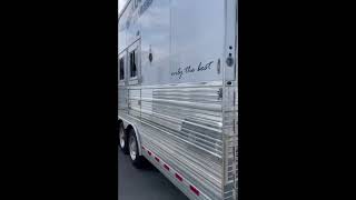 2016 Bloomer 4Horse LQ Trailer [upl. by Elime]