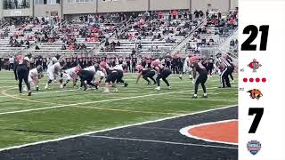 CUAA Football  NAIA FCS Round 1 highlights [upl. by Billie]