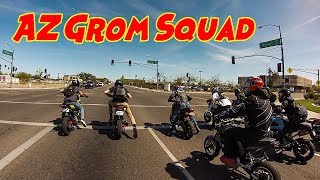 2018 Benelli TNT 135  AZ Grom Squad Ride [upl. by Stromberg292]