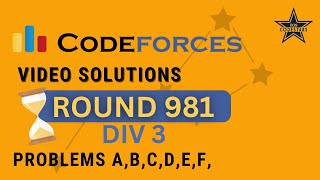 CCodeforces Round 981 Div 3 Post Contest Discussion by Viram Mehta [upl. by Eecyak]