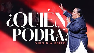 ¿Quién podrá COVER  Pastora Virginia Brito [upl. by Ahseiuqal449]