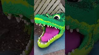 Bellowing Lego Alligator 🐊 4 lego legoland alligator shorts [upl. by Ajin54]