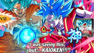 30 TIMER COUNTS TOO SHORT GIVE ZENKAI SSB KAIOKEN GOKU MORE TIME ON HIS PLAT  Dragon Ball Legends [upl. by Irtak]