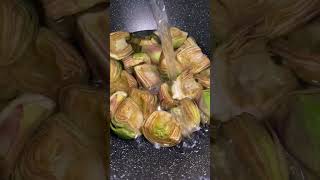 Carciofi in padella il contorno perfetto da servire con qualsiasi secondo piatto [upl. by Carver]