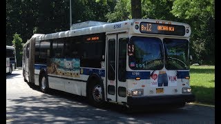 MaBSTOA Bus On Board New Flyer D60HF 5759 Bx12 Bus from White Plains Road to Orchard Beach [upl. by Airekahs964]