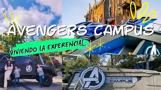 TOUR POR AVENGERS CAMPUS SHOWS Y PERSONAJES [upl. by Asfah]