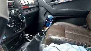 TITANIUM SHIFT KNOB INSTALLED ON ISUZU DMAX [upl. by Airetas]