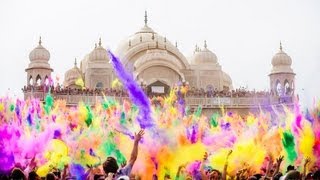 Festival of Colors  Worlds BIGGEST color party [upl. by Leunamesoj]