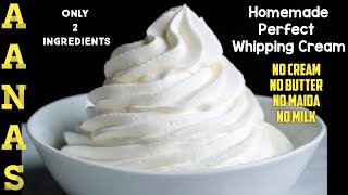 Homemade Whipping Cream in TamilWhipping Cream RecipeHow to make Whipping Cream at Home in Tamil [upl. by Avirt684]