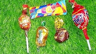 Lollipops Unpacking ASMR 🍭 Chupa Chups Big Babol Alpenliebe Lollipop Watermelon Lollipop [upl. by Howlan]