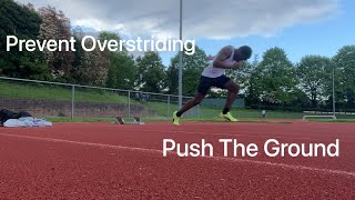 Prevent Over striding To Sprint Faster [upl. by Nerwal]