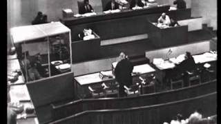 Eichmann trial  Session No 105 [upl. by Barber715]