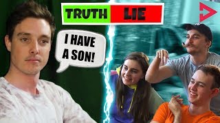 TWO TRUTHS AND A LIE CHALLENGE Ft Lazarbeam Muselk Loserfruit Crayator and BazzaGazza [upl. by Anerys]