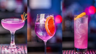 Top 5 Cocktails with Color Changing Gin [upl. by Maddie]