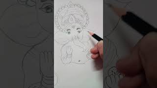 Ganesh ji and Lakshmi Mata ji drawing 🙏🙏✨✨ BidishaMishray5u [upl. by Carlee486]