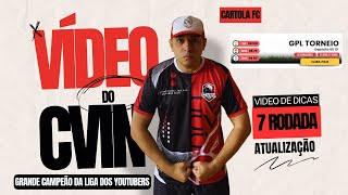 CARTOLA FC 2024  ESSE TIME VAI MITAR NA 7 RODADA [upl. by Sophey144]