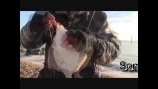 Lazy winter beach fishing for flatfish [upl. by Natale]