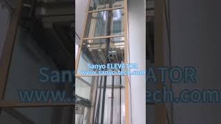 Sanyo elevator ALUMINUM ALLOY HOISTWAY FRAME ADVANTAGES [upl. by Goodill]