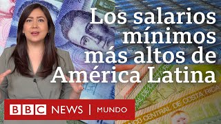 Los 3 países que tienen el salario mínimo más alto de América Latina y para qué alcanza [upl. by Jenica]