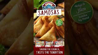 Alsafa Foods  Samosas Alsafafoods Samosas Halal Halalfood canada usa halaleats [upl. by Yvonner]