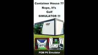 PGM Golf Simulator Container Room [upl. by Ardie]