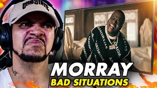 YEAIM FN WITH DUDE FR FR Morray  Bad Situations LIVE REACTION [upl. by Ayrad]