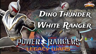 Power Rangers⚡️Legacy Wars Week 63 Dino Thunder White Ranger [upl. by Noll]