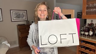 Loft Clothing Haul and In Store Try On [upl. by Bringhurst299]