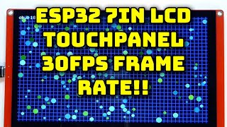 ESP32  7in LCD  Fast RGB Interface [upl. by Ylehsa]