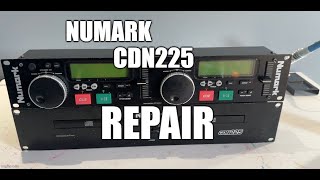 Numark CDN225 CD Player Repair  Part 1  Troubleshooting [upl. by Ellenyl782]