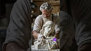 Michelangelo Painting and bleeching and Michelangelo Documentary life 🖌️✨Michelangelolife [upl. by Hadria]