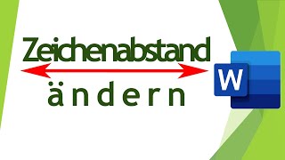 Zeichenabstand in Microsoft Word ändern [upl. by Rebmeced568]