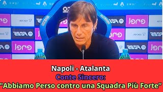 🏟️ Analisi di Conte quotNessuna Scusa lAtalanta Ha Meritatoquot 🏟️ [upl. by Nytsyrk]