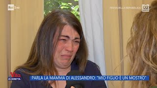 Le parole della madre dellassassino  La Vita in Diretta 02062023 [upl. by Bell]