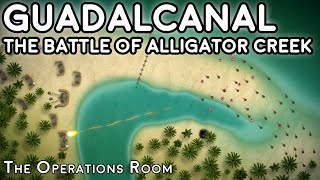 Guadalcanal  The Battle of Alligator Creek 1942  Animated [upl. by Cello636]