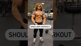 Shoulder workout workout fitnessmotivation viralvideo [upl. by Yoshio776]