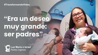 Estrellas del cielo Israel y Luz María presentan a sus gemelos  Ingenes [upl. by Benedicto]