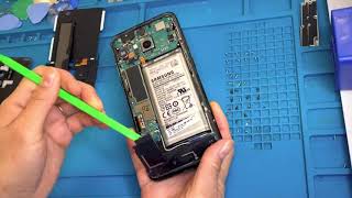 Samsung Galaxy S8 battery replacement how to [upl. by Nolyad]