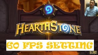 How to Setting Hearthstone in 60fps [upl. by Asinla]