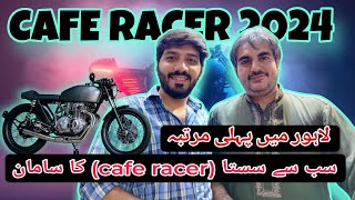 Motorcycle Caferacer Sasta Package 2024  Bike Spare Parts wholesale market in Lahore [upl. by Schach]