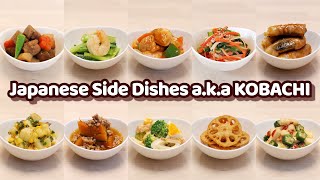 10 Ways to Make Japanese Side Dishes in Small Bowls aka KOBACHI [upl. by Luca647]