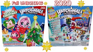 NEW Hatchimals CollEGGtibles  CRYSTAL CHRISTMAS Advent Calendar 2020 [upl. by Loleta642]