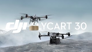 Introducing DJI FlyCart 30  DJI Delivery [upl. by Neelyam]