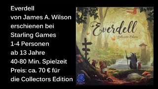 Everdell von Starling Games  Review inkl Beispielrunde  Die Brettspieltester [upl. by Bast452]