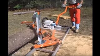 Norwood PortaMill Chainsaw Sawmill  Make Your Own Lumber [upl. by Neersan791]