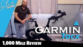 Garmin Tacx NEO Bike Smart 1000 Mile Review [upl. by Nigen]