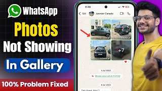 whatsapp ke photos gallery me kaise laye  whatsapp media not showing in gallery 2024 [upl. by Langbehn]